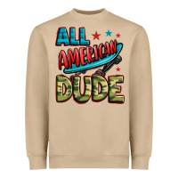 Mushroom all american dude Heavyweight Sweatshirt - Zillion Design Studio