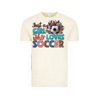 Vintage Arctic just a girl who loves soccer Vintage Tee - HRA Design Shop