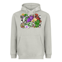 Moon Dust gamer mardi gras game controller Heavyweight Hoodie - MaliasSmallBusiness