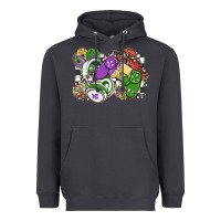 Smoke gamer mardi gras game controller Heavyweight Hoodie - MaliasSmallBusiness