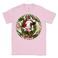Bubblegum Pink Christmas cow bells ring are you listening Classic Tee - Artiststas