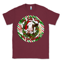 Burgundy Christmas cow bells ring are you listening Classic Tee - Artiststas