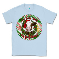 Dusty Blue Christmas cow bells ring are you listening Classic Tee - Artiststas