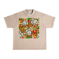 French Oak christmas leopard duck Urban Heavy Tee - FaDigitalArtStudio