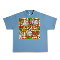 Pebble Blue christmas leopard duck Urban Heavy Tee - FaDigitalArtStudio
