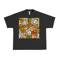 Pigment Black christmas leopard duck Urban Heavy Tee - FaDigitalArtStudio