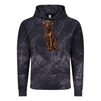 Cloud Black labrador retriever Vintage Hoodie - RanaPortraitStore