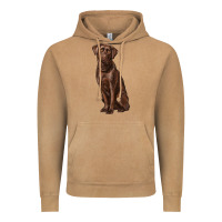 Vintage Camel labrador retriever Vintage Hoodie - RanaPortraitStore