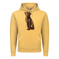 Vintage Mustard labrador retriever Vintage Hoodie - RanaPortraitStore