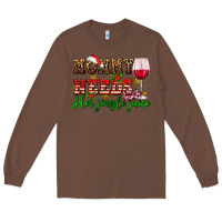 Chestnut mommy needs her jingle juice Long Sleeve Tee - AdoDesignShop