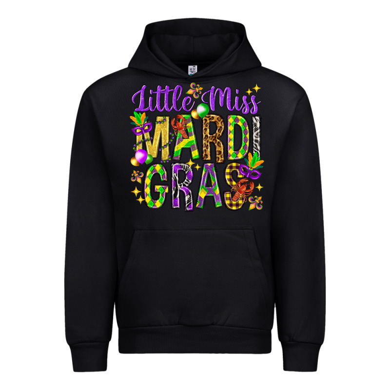 Little Miss Mardi Gras Urban Hoodie by NancyCooperArtShop | Teevron