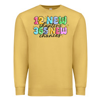 12 New Chapter 365 New Chances Premium Sweatshirt | Teevron