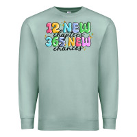 Seafoam 12 new chapter 365 new chances Premium Sweatshirt - MaliasSmallBusiness
