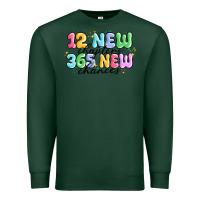 Sports Green 12 new chapter 365 new chances Premium Sweatshirt - MaliasSmallBusiness