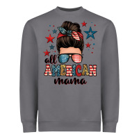 Storm all american mama messy bun Heavyweight Sweatshirt - Zillion Design Studio