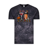 Cloud Black drink up witches Vintage Tee - CowhideDigitalArt