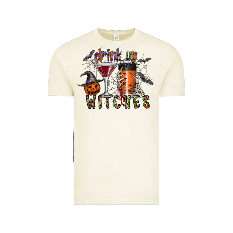 Drink Up Witches Vintage Tee by CowhideDigitalArt | Teevron