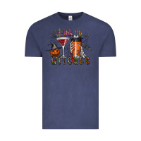 Vintage Denim drink up witches Vintage Tee - CowhideDigitalArt