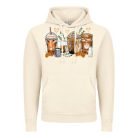 Vintage Artic latte coffee cups Vintage Hoodie - Zillion Design Studio