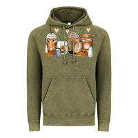 Vintage Olive latte coffee cups Vintage Hoodie - Zillion Design Studio