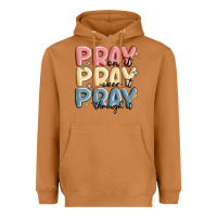 Meerkat pray on it pray over it pray through it Heavyweight Hoodie - MaliasSmallBusiness