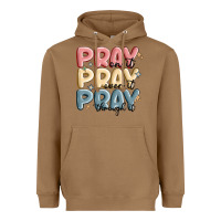 Toasted Coconut pray on it pray over it pray through it Heavyweight Hoodie - MaliasSmallBusiness