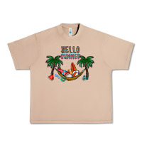Burro hello summer Urban Heavy Tee - CowhideDigitalArt