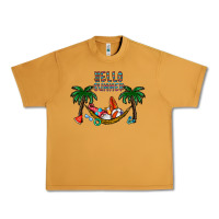 Peanut Butter hello summer Urban Heavy Tee - CowhideDigitalArt