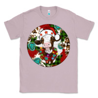 Lilac Christmas cow gemstone Classic Tee - Artiststas