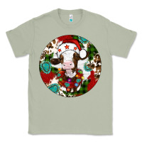 Matcha Christmas cow gemstone Classic Tee - Artiststas