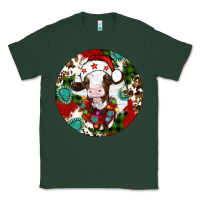 Sports Green Christmas cow gemstone Classic Tee - Artiststas