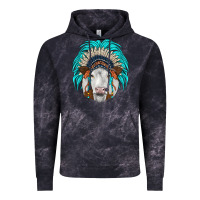 Cloud Black simmental indian headdress Vintage Hoodie - JahusDesignShop