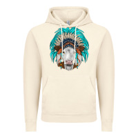Vintage Artic simmental indian headdress Vintage Hoodie - JahusDesignShop