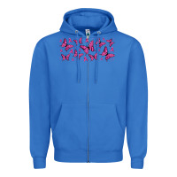 True Royal breast cancer butterflies Zipper Hoodie - Jasminsmagicworld