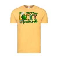 Vintage Mustard St. Patrick's Day one lucky teacher Vintage Tee - Neo Western