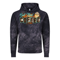 Cloud Black but first coffee Vintage Hoodie - Zillion Design Studio