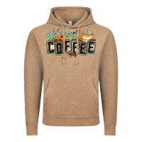 Vintage Coffee but first coffee Vintage Hoodie - Zillion Design Studio