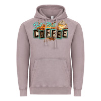 Vintage Zinc but first coffee Vintage Hoodie - Zillion Design Studio