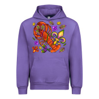 Crawfish And Fleur De Lis Urban Hoodie | Teevron
