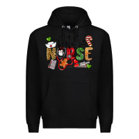 Black Chrismas future nurse Premium Hoodie - LillyAllenDesigns