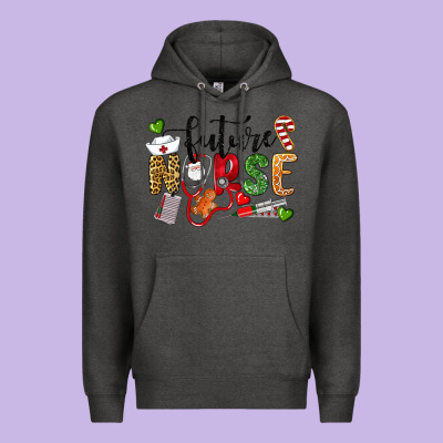 Chrismas Future Nurse Premium Hoodie Designed By Lillyallendesigns