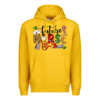Lemon Chrismas future nurse Premium Hoodie - LillyAllenDesigns