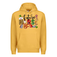 Mustard Chrismas future nurse Premium Hoodie - LillyAllenDesigns