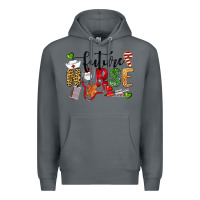 Rock Chrismas future nurse Premium Hoodie - LillyAllenDesigns