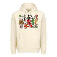 Sandshell Chrismas future nurse Premium Hoodie - LillyAllenDesigns