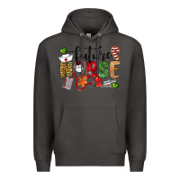 Smoke Chrismas future nurse Premium Hoodie - LillyAllenDesigns