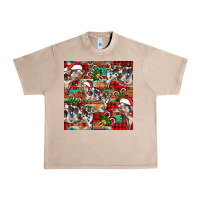 French Oak christmas pig  aztec Urban Heavy Tee - FaDigitalArtStudio