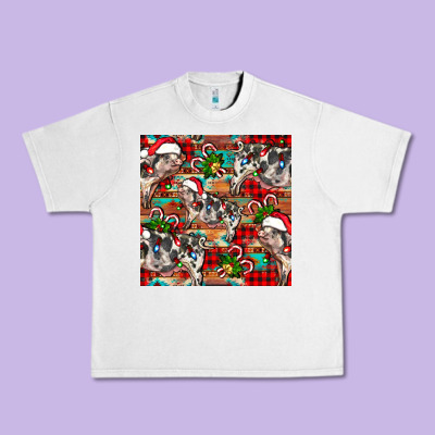 Christmas Pig  Aztec Urban Heavy Tee Designed By Fadigitalartstudio