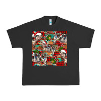 Pigment Black christmas pig  aztec Urban Heavy Tee - FaDigitalArtStudio