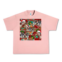 Salmon christmas pig  aztec Urban Heavy Tee - FaDigitalArtStudio